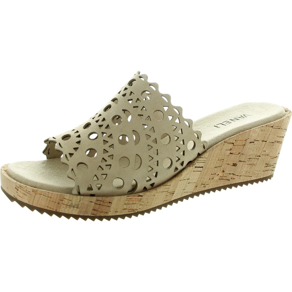 VANELi Womens Cammie Perforated Espadrilles