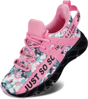Vivay Kids Girls Shoes Boy Tennis Sport Running Sneakers Casual Walking Fashion Sneakers