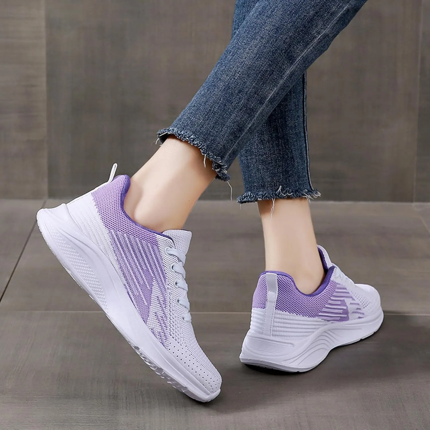 Women's Breathable Running Shoes Lightweight Casual Athletic Walking Shoes Tennis Work Shoes for Women Sneakers