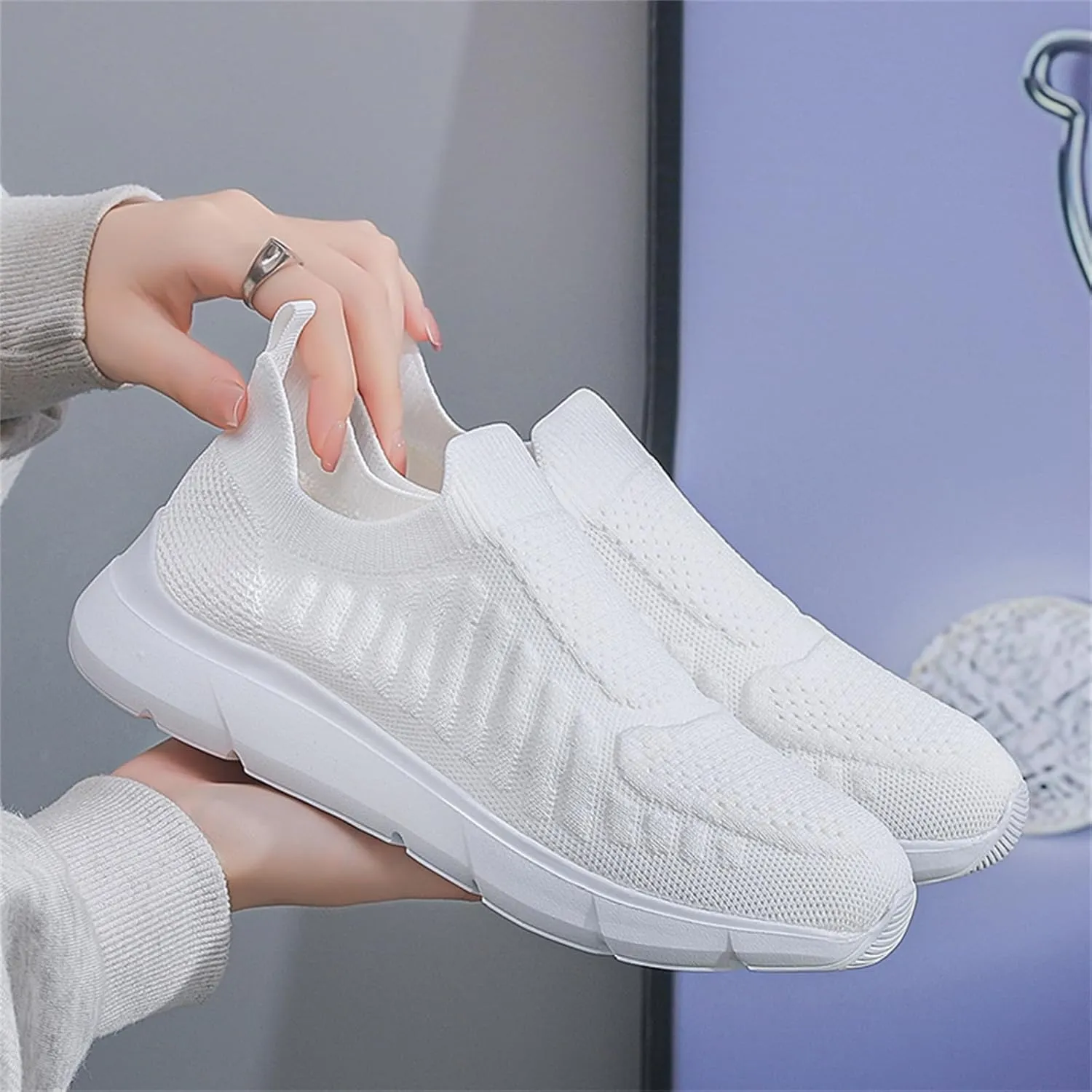 Womens Mesh Breathable Running Shoes Lightweight Casual Athletic Walking Shoes for Women Jogging Sneakers