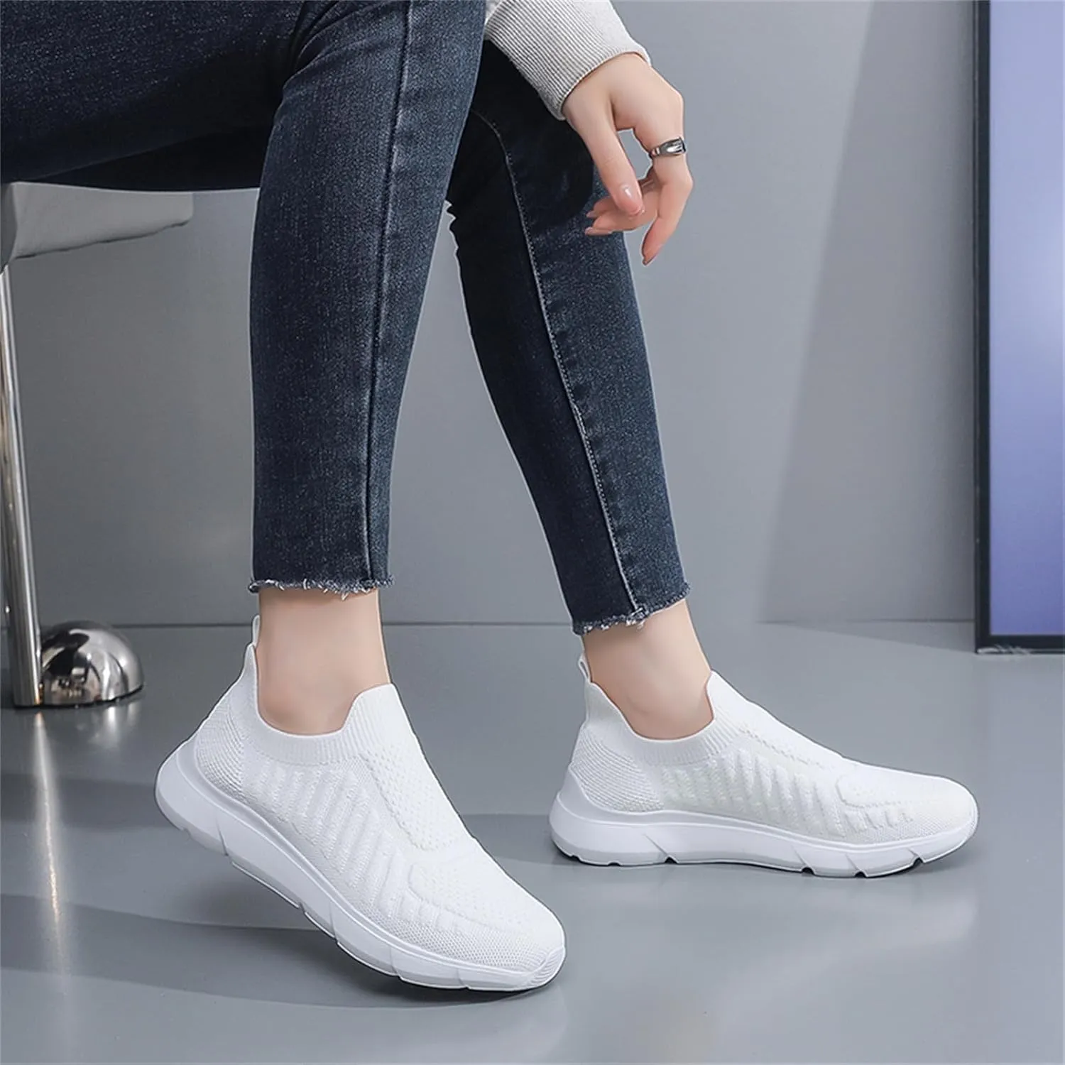 Womens Mesh Breathable Running Shoes Lightweight Casual Athletic Walking Shoes for Women Jogging Sneakers