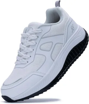 Women's Walking Shoes with Arch Support Orthotic Plantar Fasciitis Sneakers Tennis Running Shoes